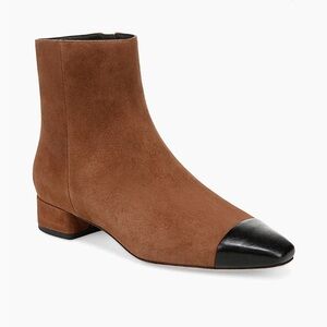 Veronica Beard Cecile Suede Ankle Boots